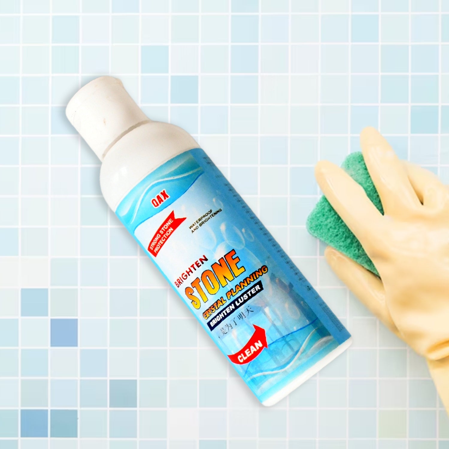 Stone Stain Remover Cleaner, Stone Crystal Plating Agent, Marble Stone Cleaner Polishes, Crystal Plating for Kitchen, Patio, Backyard Marble Cleaner and Polish (75 ML Approx / 1 pc) Stone Stain Remover Cleaner, Stone Crystal Plating Agent, Marble Stone Cleaner Polishes, Crystal Plating for Kitchen, Patio, Backyard Marble Cleaner and Polish (75 ML Approx / 1 pc)